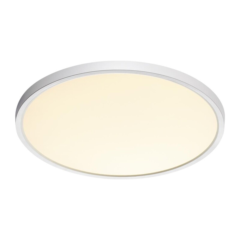 7659/32L MITRA LED SN 551 Светильник пластик/белый LED 32Вт 3000/4000K D400 IP40 ALFA WHITE 7