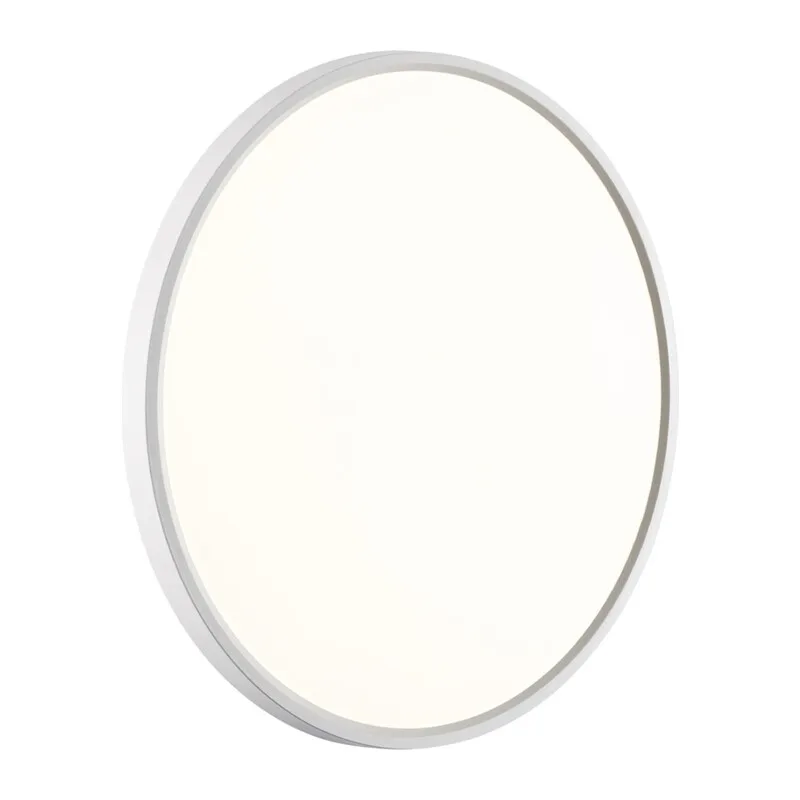 7659/40L MITRA LED SN 551 Светильник пластик/белый LED 40Вт 3000/4000K D495 IP40 ALFA WHITE 2
