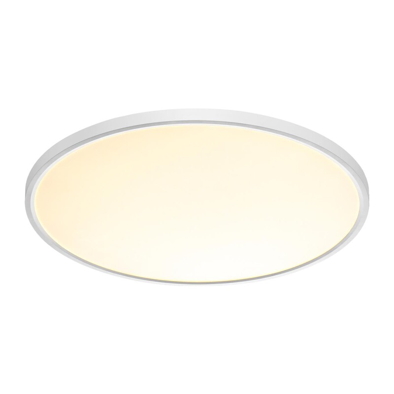 7659/48L MITRA LED SN 551 Светильник пластик/белый LED 48Вт 3000/4000K D600 IP40 ALFA WHITE 7