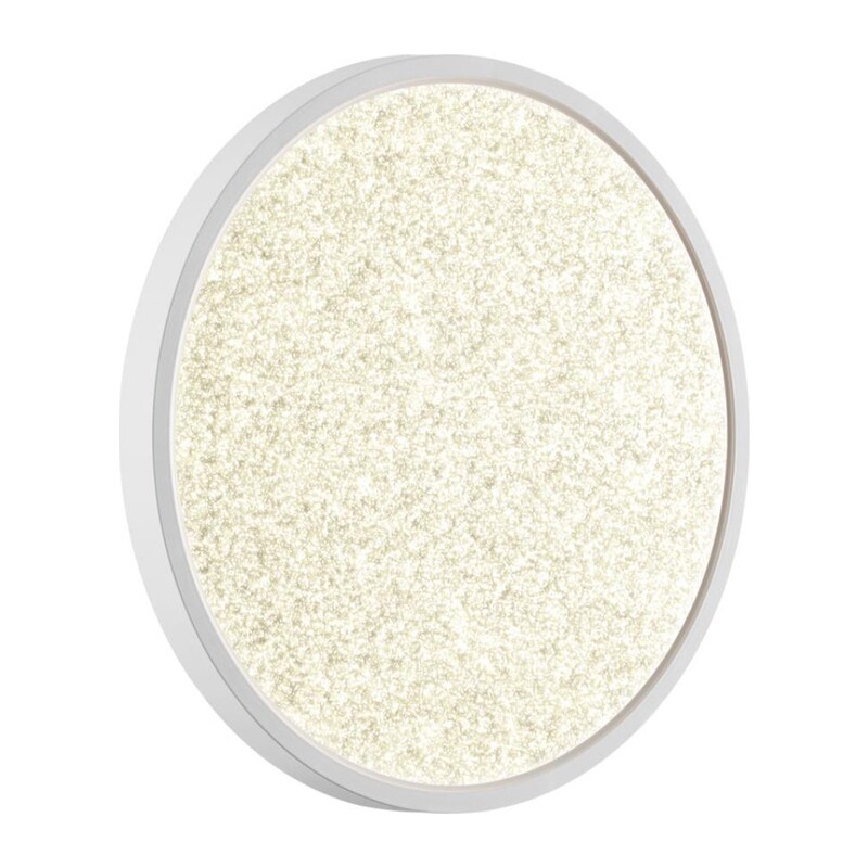 7661/24L MITRA LED SN 555 Светильник пластик/белый LED 24Вт 3000/4000K D300 IP40 OMEGA WHITE 3