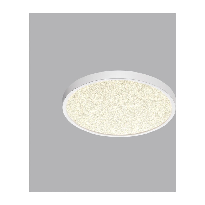 7661/24L MITRA LED SN 555 Светильник пластик/белый LED 24Вт 3000/4000K D300 IP40 OMEGA WHITE 4