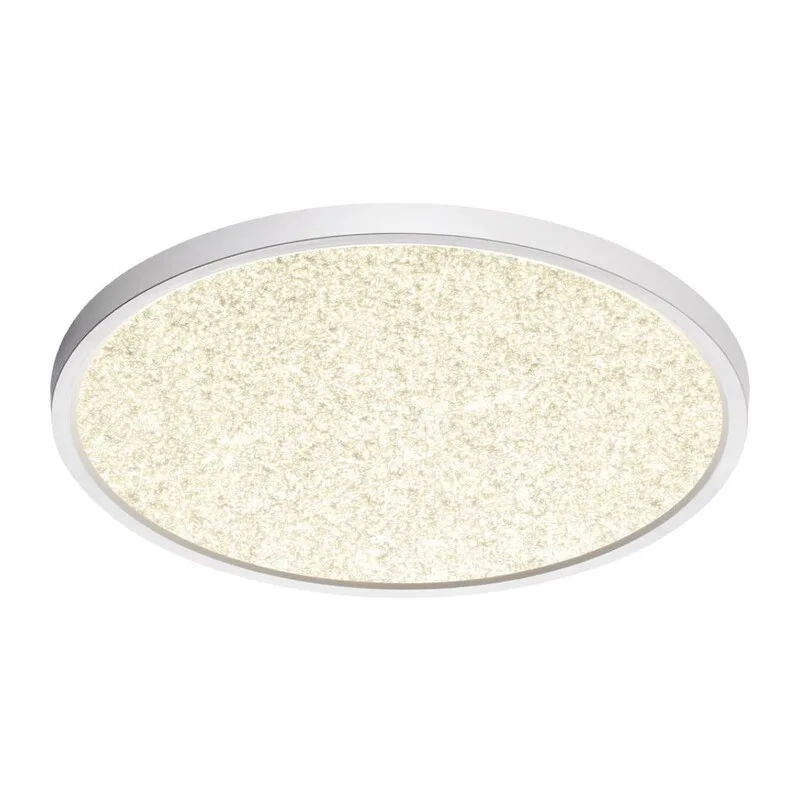 7661/32L MITRA LED SN 555 Светильник пластик/белый LED 32Вт 3000/4000K D400 IP40 OMEGA WHITE 4