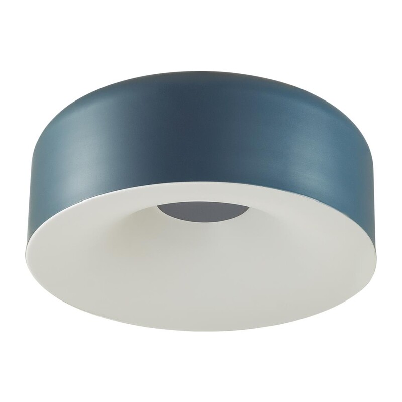 7689/40L AVRA LED SN 581 Светильник металл/акрил/белый/синий LED 40Вт 4000K D360 IP20 CONFY