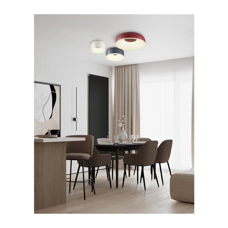 7690/26L AVRA LED SN 581 Светильник металл/акрил/белый LED 26Вт 4000K D260 IP20 CONFY 5