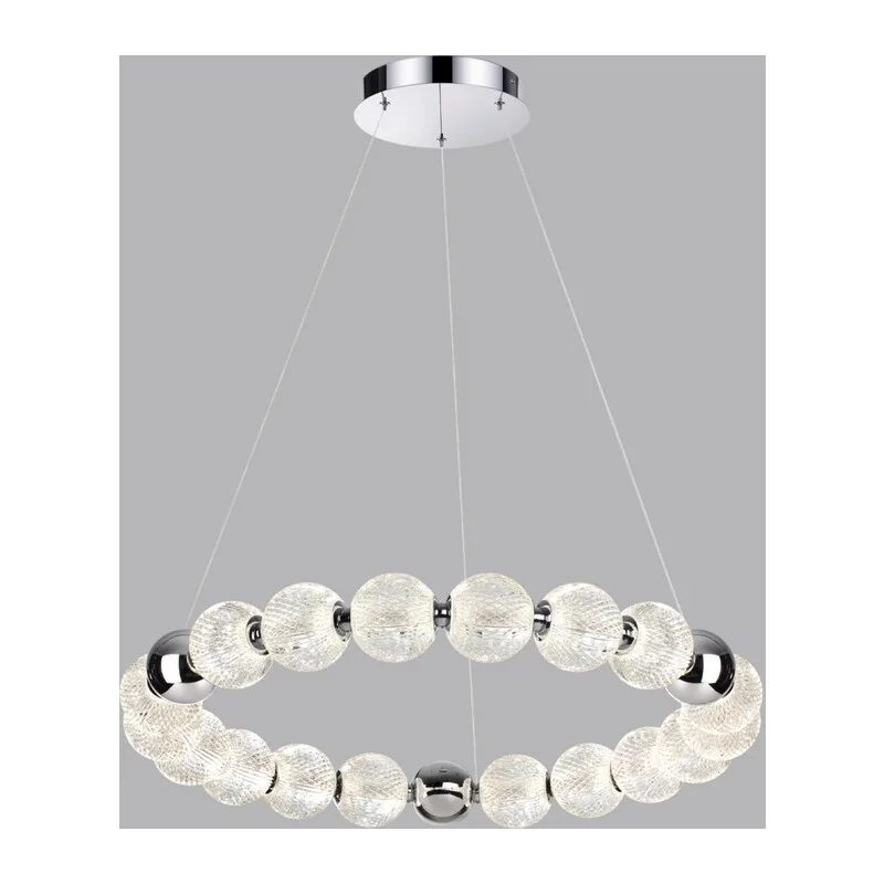 5007/60L L-VISION ODL24 571 хром/металл/акрил Люстра LED 60W 4000K 4987лм CRYSTAL 2