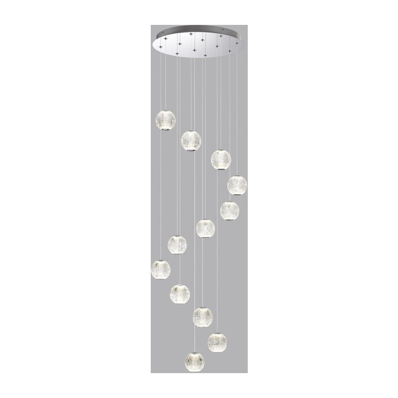 5007/56L L-VISION ODL24 567 хром/металл/акрил Люстра LED 56W 4000K 4711лм CRYSTAL 3