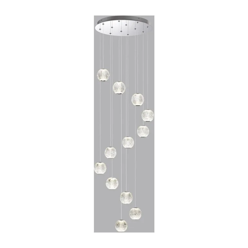 5007/56L L-VISION ODL24 567 хром/металл/акрил Люстра LED 56W 4000K 4711лм CRYSTAL 3