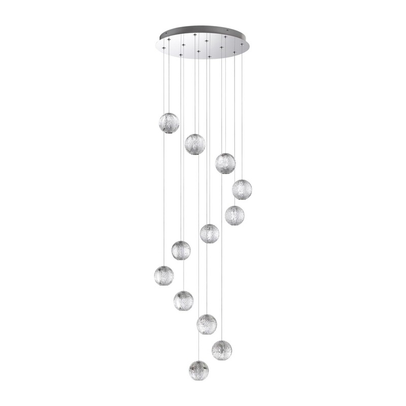 5007/56L L-VISION ODL24 567 хром/металл/акрил Люстра LED 56W 4000K 4711лм CRYSTAL 4