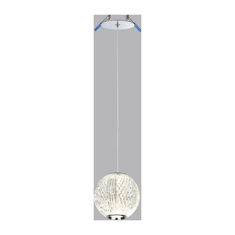 5007/5LA L-VISION ODL24 567 хром/металл/акрил Подвес LED 5W 4000K 365лм CRYSTAL 4