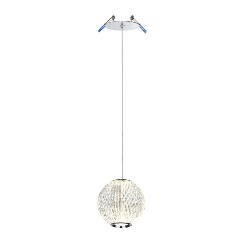 5007/5LA L-VISION ODL24 567 хром/металл/акрил Подвес LED 5W 4000K 365лм CRYSTAL 2