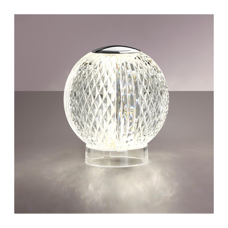 5007/2TL L-VISION ODL24 567 хром/металл/акрил Настольный светильник LED 2W 4000K 200лм CRYSTAL 4