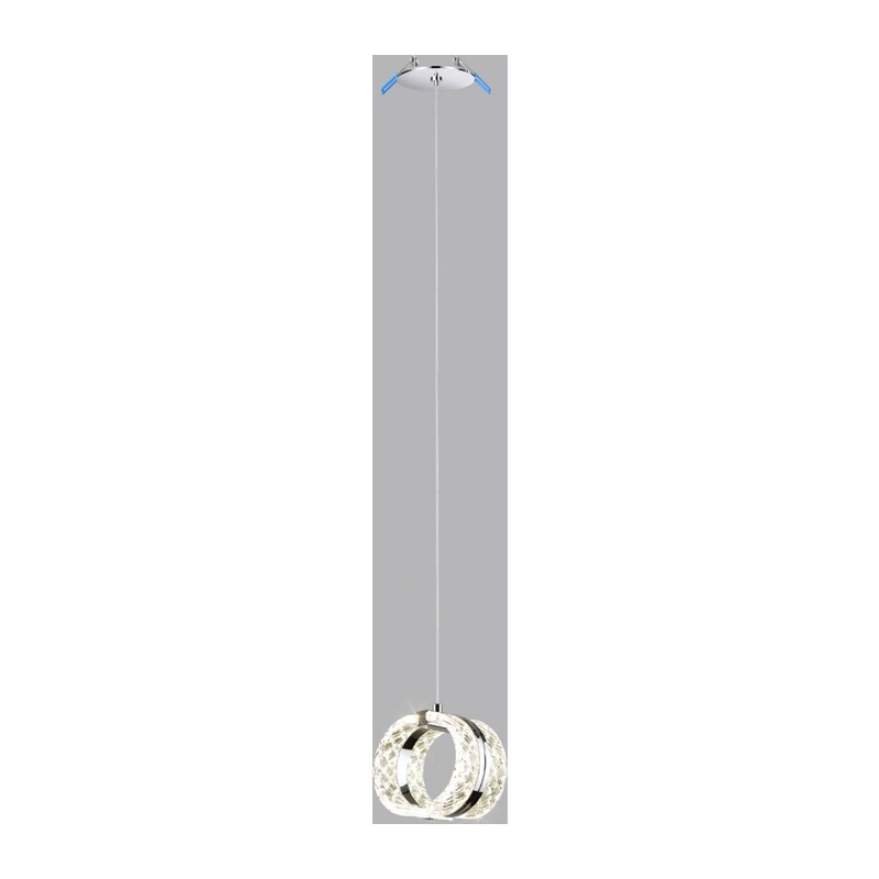 5029/8L L-VISION ODL24 000 хром/металл/акрил Подвес LED 8W 4000K 448лм MIRAGE 5