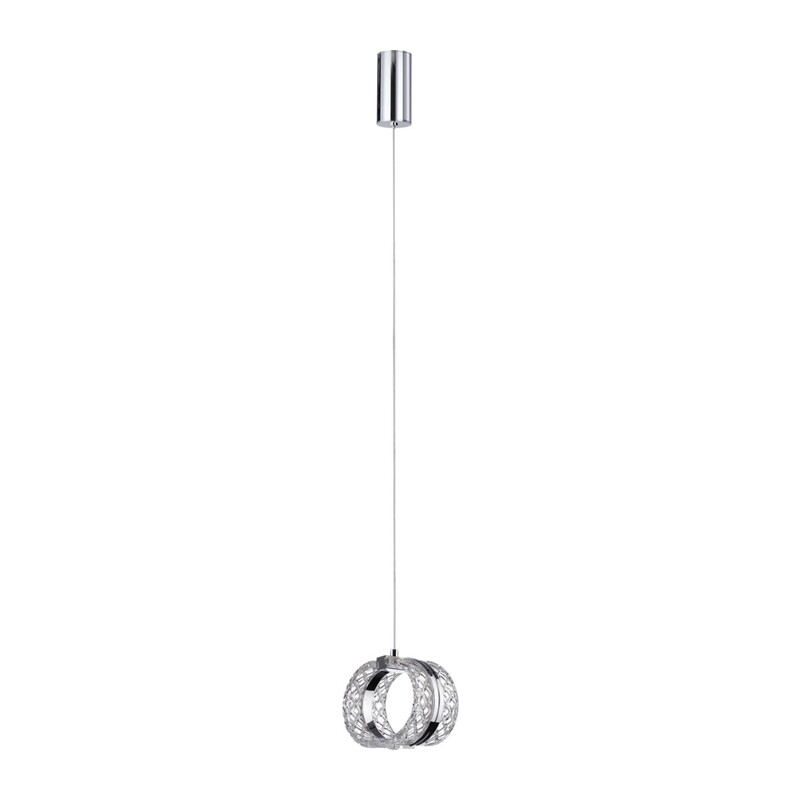 5029/8L L-VISION ODL24 000 хром/металл/акрил Подвес LED 8W 4000K 448лм MIRAGE 6