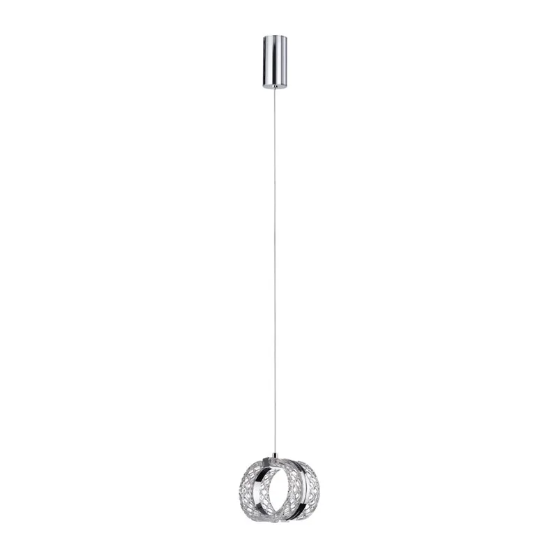 5029/8L L-VISION ODL24 000 хром/металл/акрил Подвес LED 8W 4000K 448лм MIRAGE