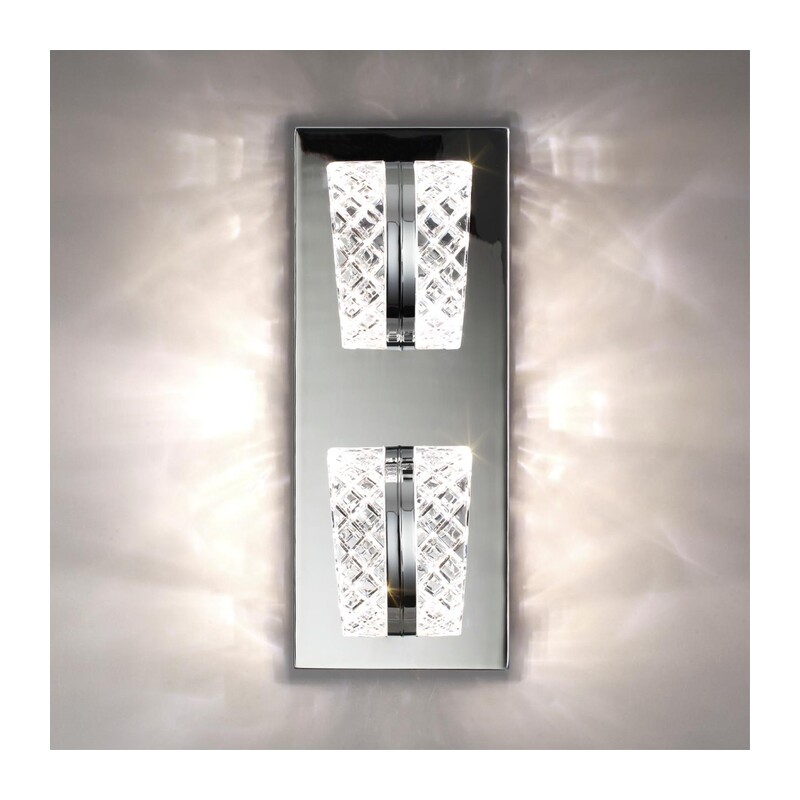 5029/8WL L-VISION ODL24 000 хром/металл/акрил Бра LED 8W 4000K 415лм MIRAGE 4