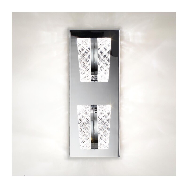 5029/8WL L-VISION ODL24 000 хром/металл/акрил Бра LED 8W 4000K 415лм MIRAGE