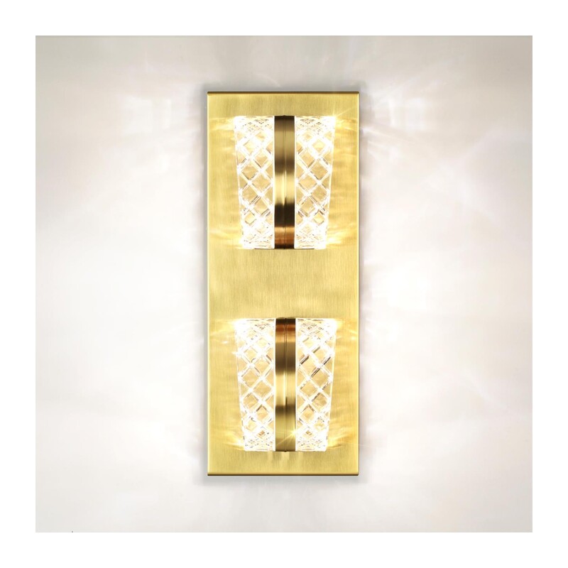 5030/8WL L-VISION ODL24 000 античн.бронзаметалл/акрил Бра LED 8W 4000K 367лм MIRAGE