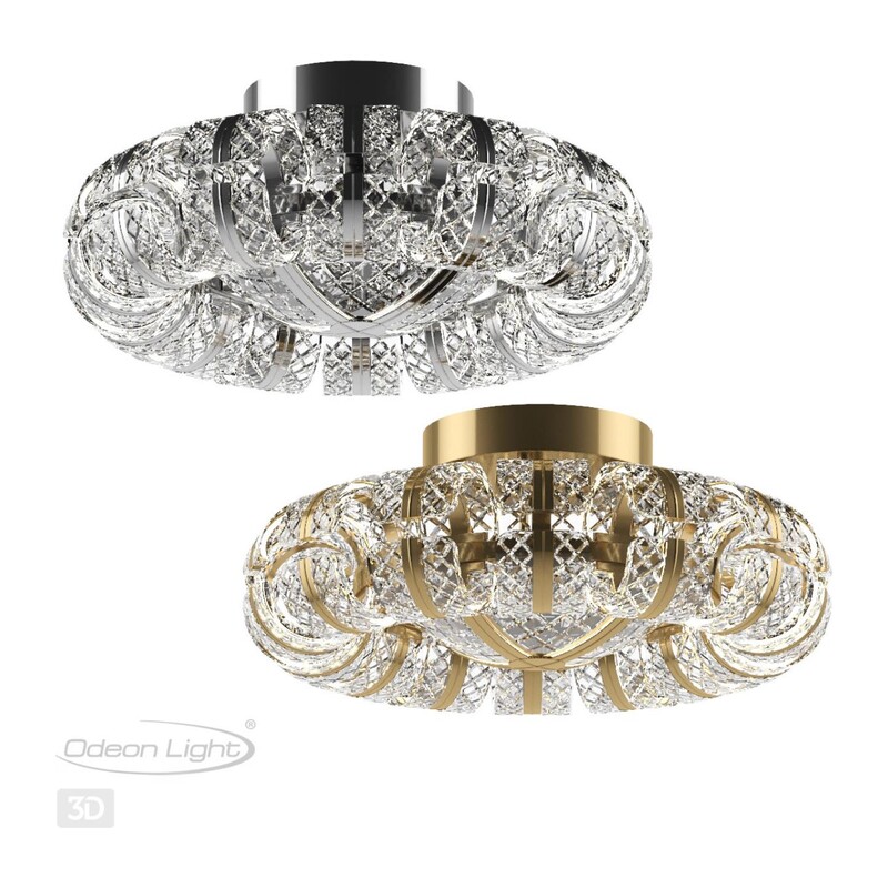 5029/104CL L-VISION ODL24 000 хром/металл/акрил Люстра потолочная LED 104W 5935лм MIRAGE 2