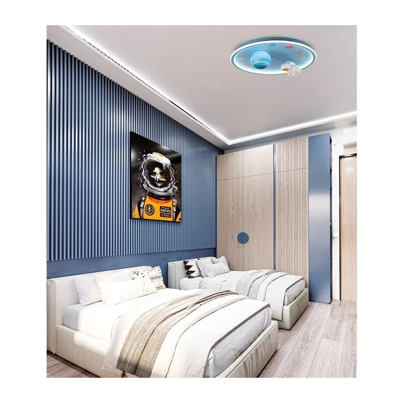 6507/80CL LEDIO LN26 355 белый, синий Потолочный светильник с ПДУ LED 83W 3000-6000K 220V ATLAS 3