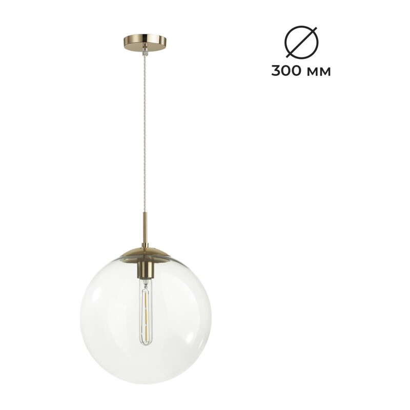 6509/1A SUSPENTIONI LN26 409 золотой Подвес E27 1*60W 220V SUMMER 3