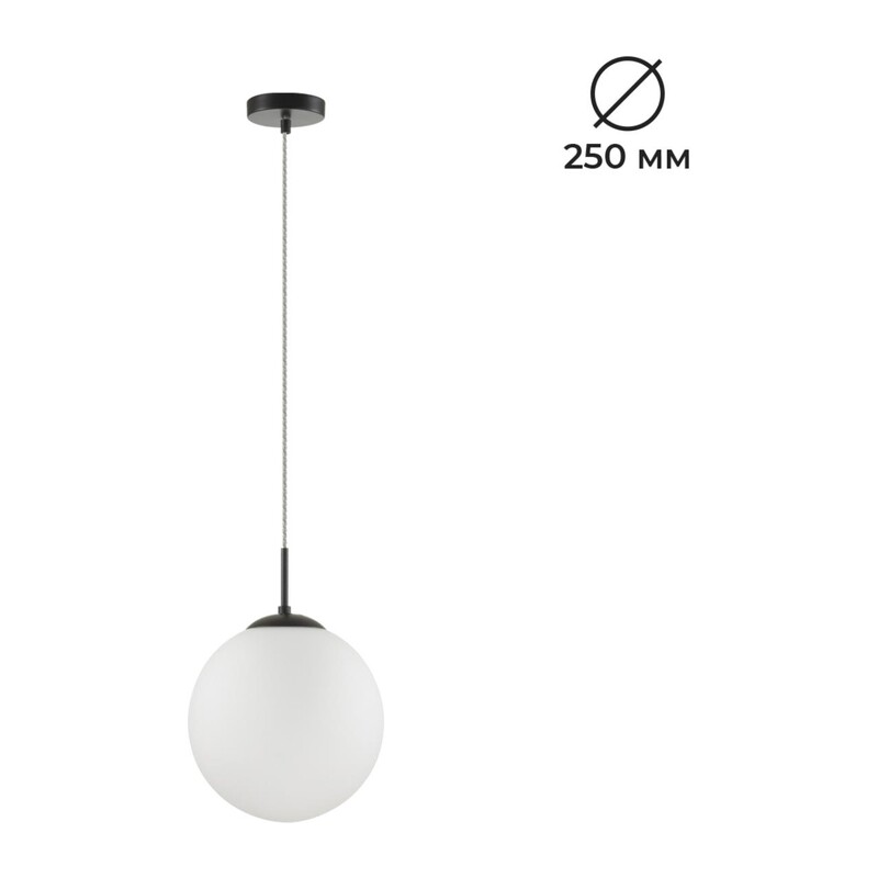 6510/1 SUSPENTIONI LN26 409 чёрный Подвес E27 1*60W 220V SUMMER 3