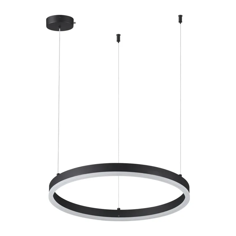 6530/34L LEDIO LN26 262 чёрный Светильник подвесной LED 34W  3000/4000/6000К 220V ECHO