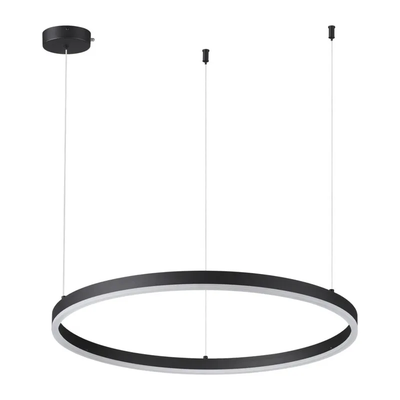 6530/50L LEDIO LN26 262 чёрный Светильник подвесной LED 50W  3000/4000/6000К 220V ECHO