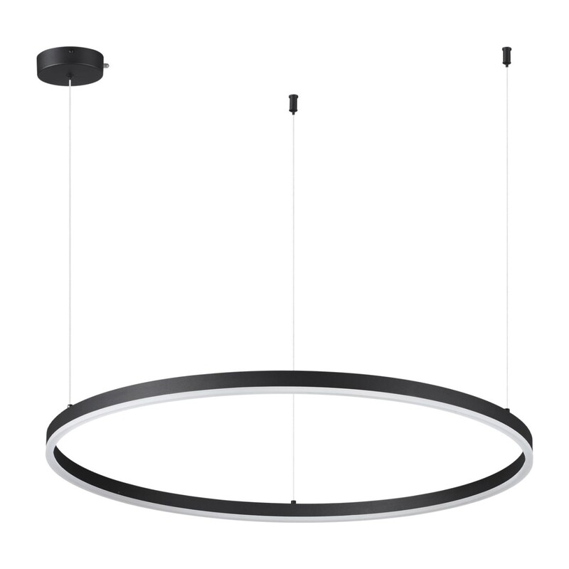 6530/67L LEDIO LN26 262 чёрный Светильник подвесной LED 67W  3000/4000/6000К 220V ECHO 3