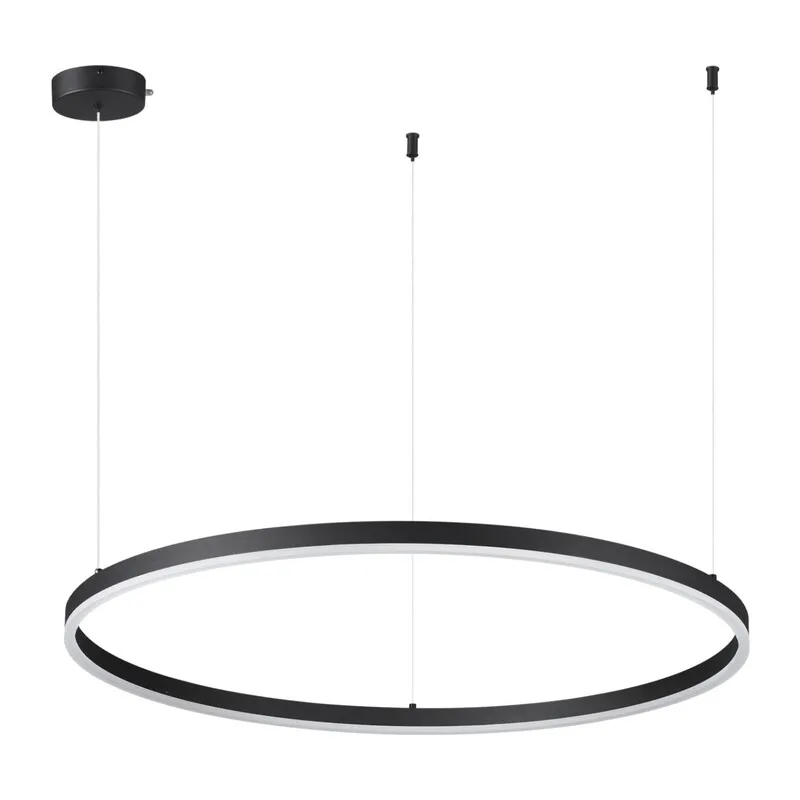 6530/67L LEDIO LN26 262 чёрный Светильник подвесной LED 67W  3000/4000/6000К 220V ECHO