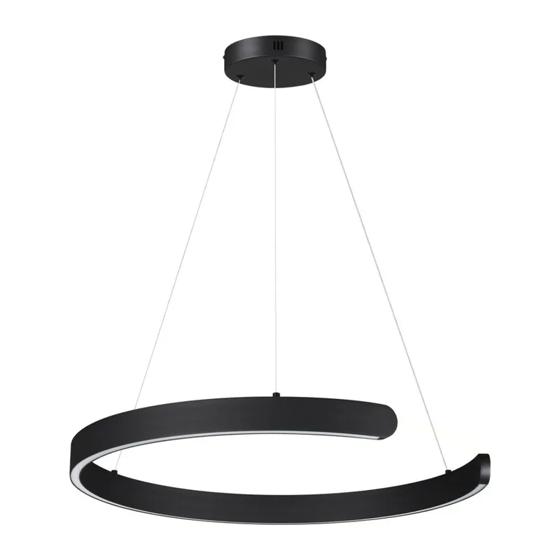 6534/43L LEDIO LN26 265 чёрный Светильник подвесной LED 43W  3000/4000/6000К 220V INDIE