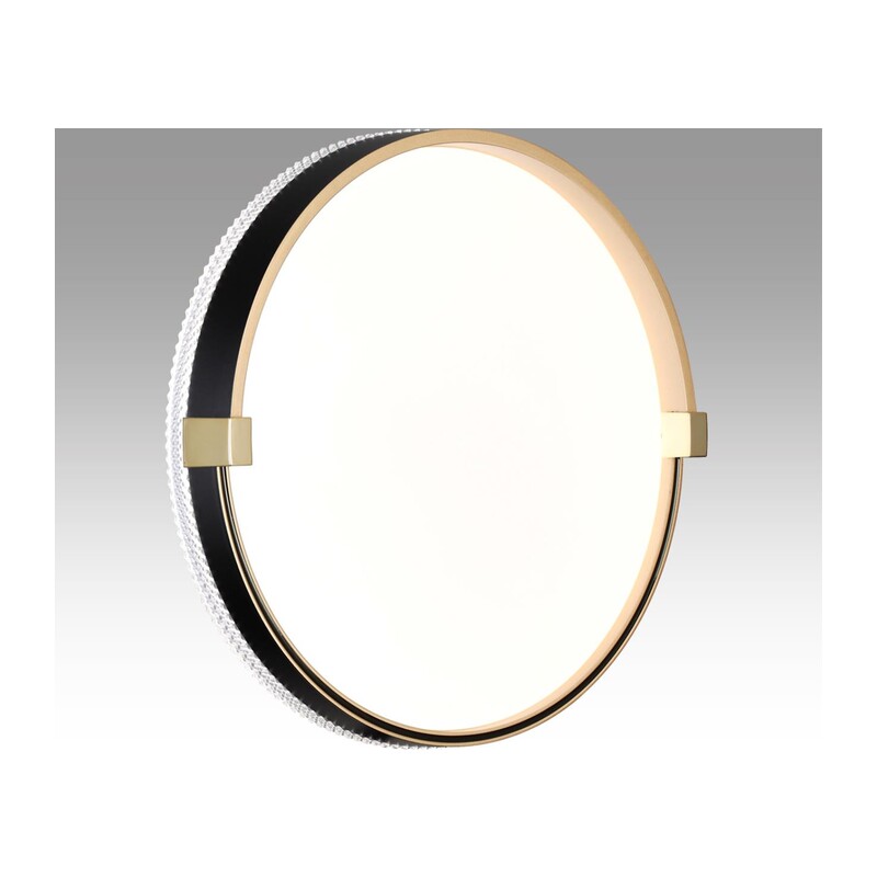 7647/CL PALE SN 189 Светильник пластик/белый/черный/золотой LED 30Вт 4000К D340 IP43 OLIDI BLACK 4