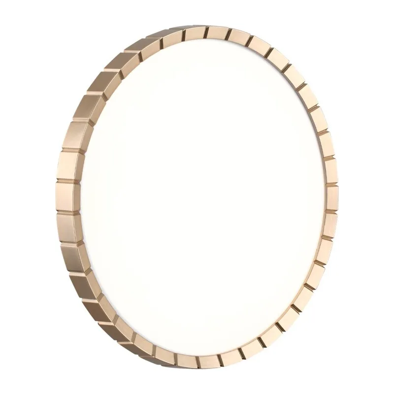 7648/DL PALE SN 142 Светильник пластик/белый/золотой LED 48Вт 4000К D385 IP43 ATABI GOLD 2