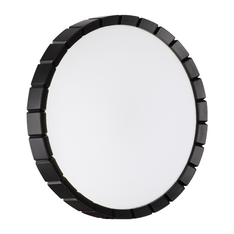 7649/CL PALE SN 142 Светильник пластик/белый/черный LED 30Вт 4000К D336 IP43 ATABI BLACK