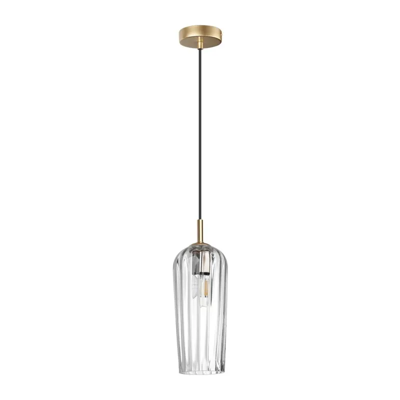 6551/1B SUSPENTIONI LN26 387 матовое золото Подвес E14 1*40W 220V ELLIE