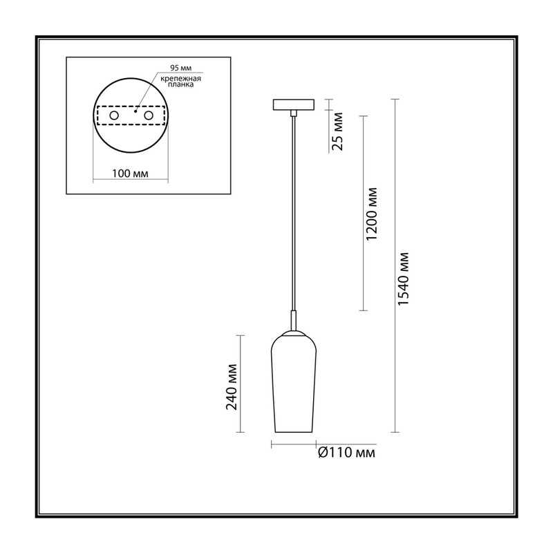 6551/1B SUSPENTIONI LN26 387 матовое золото Подвес E14 1*40W 220V ELLIE