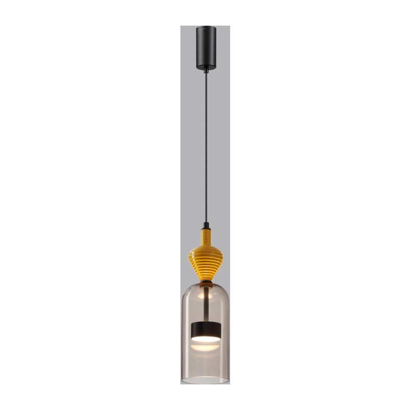 5046/12LB L-VISION ODL24 369 черный/светл.коричневый/металл/стекло/керамика Подвес LED 12W 4000К 1400Лм PALLETA 3