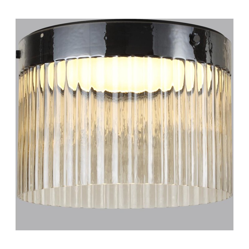 5047/24LC L-VISION ODL24 000 черный/светл.янтарный/металл/стекло Потолочный светильник LED 24W 4000К 2715Лм PILLARI 4