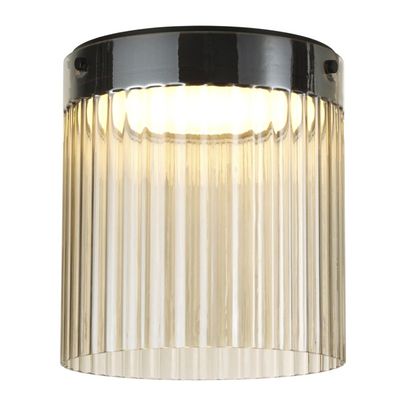5047/20LC L-VISION ODL24 000 черный/светл.янтарный/металл/стекло Потолочный светильник LED 20W 4000К 2238Лм PILLARI