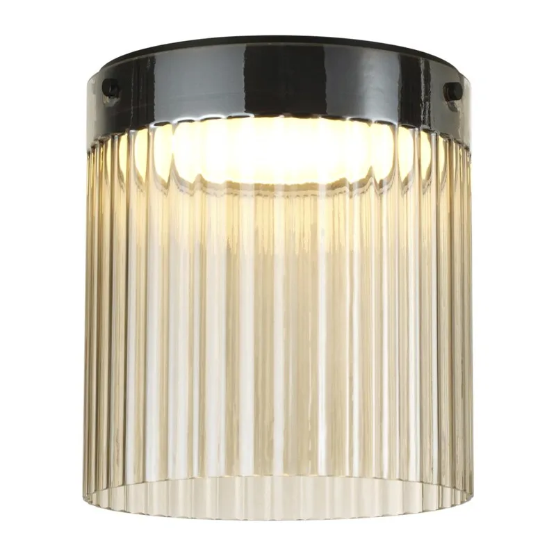 5047/20LC L-VISION ODL24 000 черный/светл.янтарный/металл/стекло Потолочный светильник LED 20W 4000К 2238Лм PILLARI