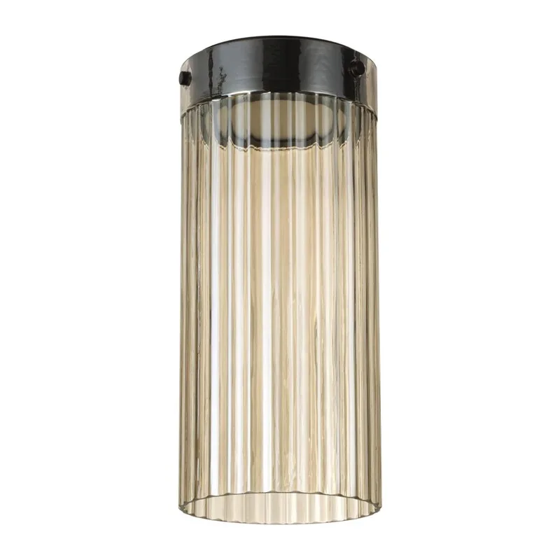 5047/10LC L-VISION ODL24 000 черный/светл.янтарный/металл/стекло Потолочный светильник LED 10W 4000К 1237Лм PILLARI