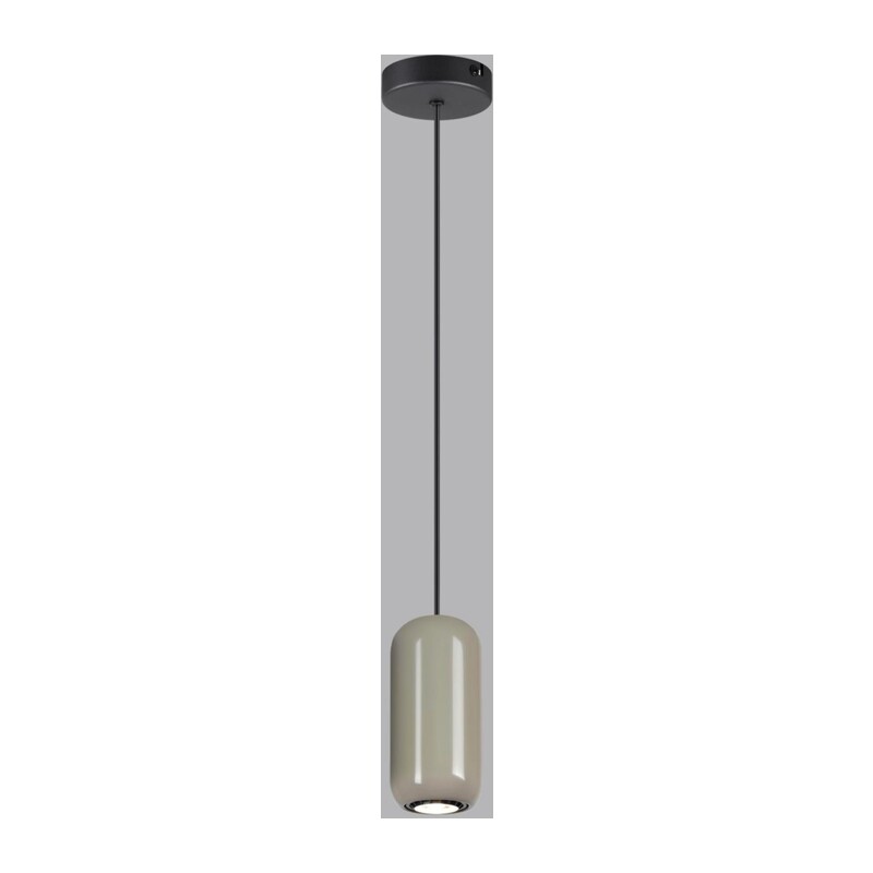 5053/1D PENDANT ODL24 375 черный/серый/металл Подвес GU10 LED 4W OVALI 3