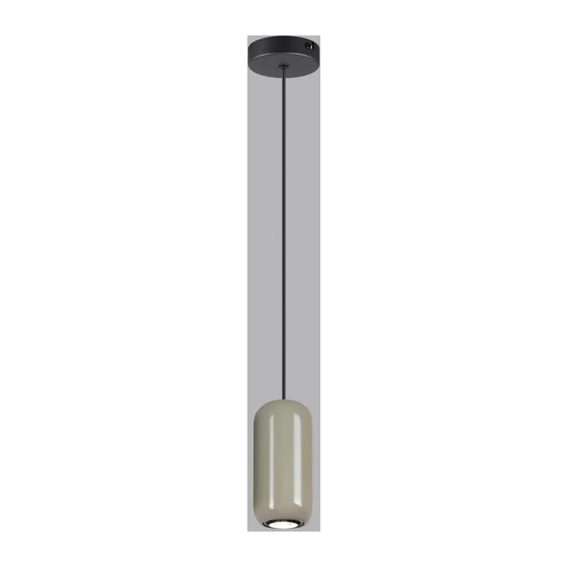 5053/1D PENDANT ODL24 375 черный/серый/металл Подвес GU10 LED 4W OVALI 2