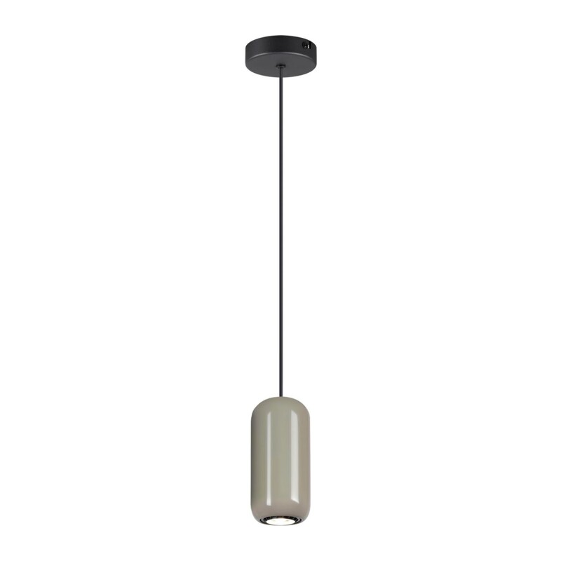 5053/1D PENDANT ODL24 375 черный/серый/металл Подвес GU10 LED 4W OVALI