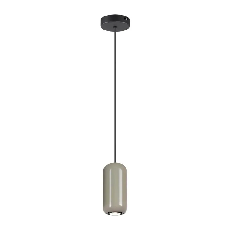 5053/1D PENDANT ODL24 375 черный/серый/металл Подвес GU10 LED 4W OVALI