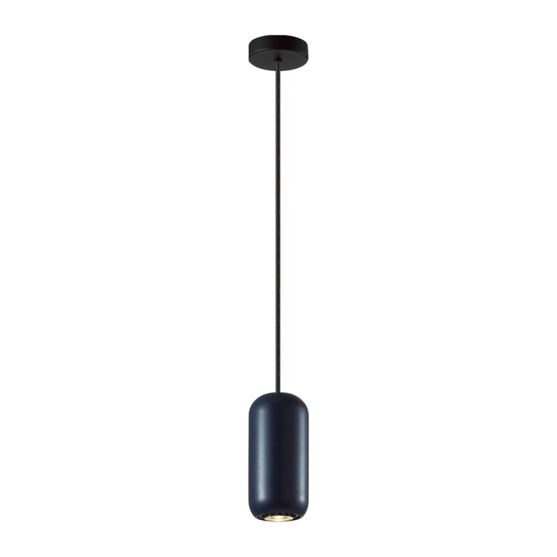 5060/1C PENDANT ODL24 377 темн.синий/черный/металл Подвес GU10 LED 4W COCOON