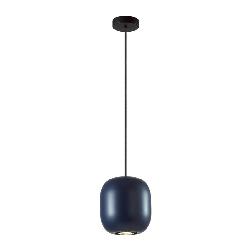 5060/1CA PENDANT ODL24 377 темн.синий/черныйметалл Подвес GU10 LED 4W COCOON
