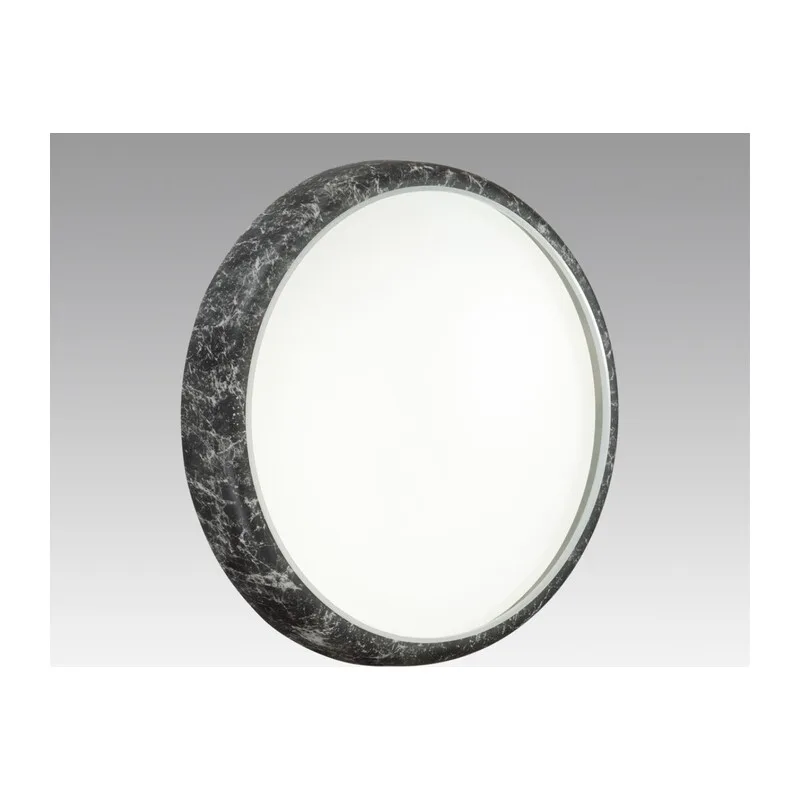 7639/DL COLOR SN 137 Светильник пластик/черн. мрамор LED 48Вт 4000K D410 IP43 MRAMO BLACK 3