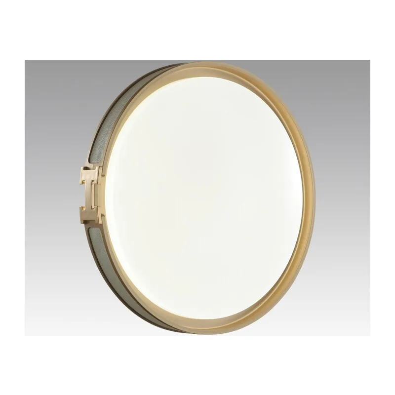 7654/DL COLOR SN 132 Светильник пластик/белый/серый/золотой LED 48Вт 4000К D405 IP43 FAVEMO GREY 2