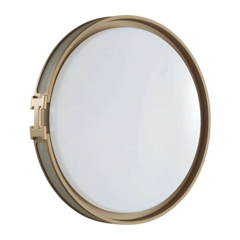 7654/DL COLOR SN 132 Светильник пластик/белый/серый/золотой LED 48Вт 4000К D405 IP43 FAVEMO GREY
