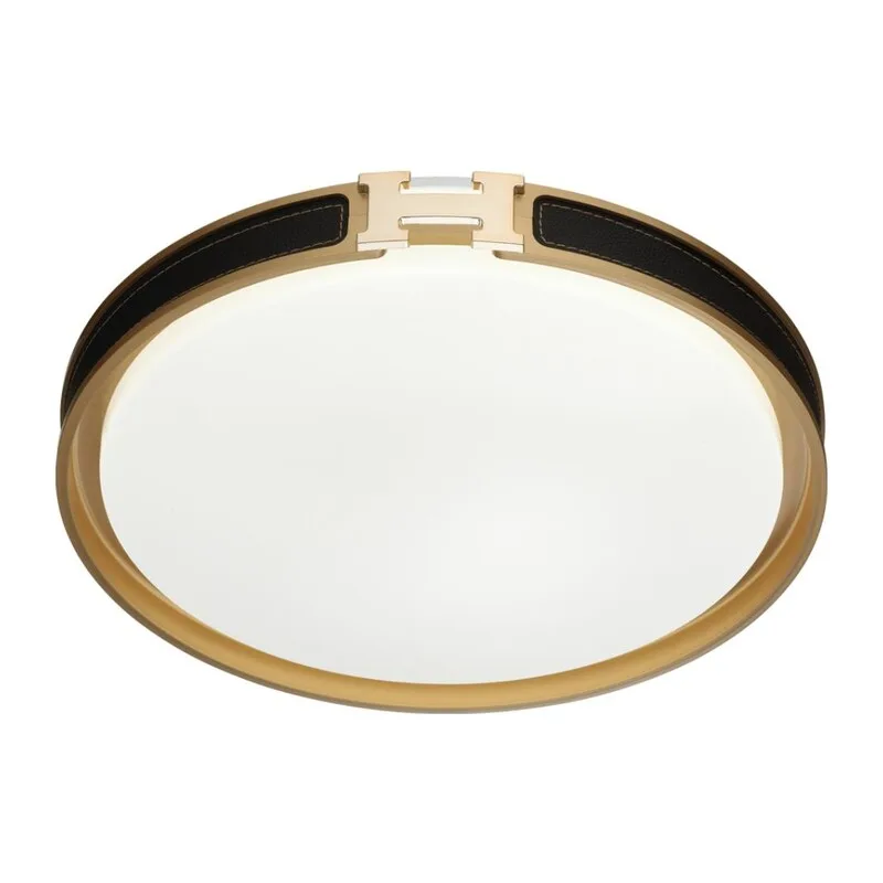 7667/EL COLOR SN 132 Светильник пластик/черн/золот LED 70Вт 3000-6000К D505 IP43 пульт ДУ FAVEMO BLACK 5